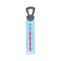 candy analog thermometer cartoon element vector