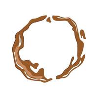 coffee cleaning stain cartoon element object vector