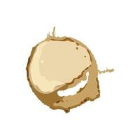 coffee removal stain cartoon item object vector