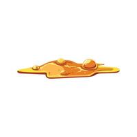 lava basalt puddle cartoon figure vector