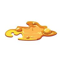 lava crust puddle cartoon item symbol vector