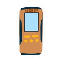 air calibration quality monitor cartoon element vector