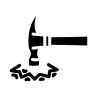 shockproof glyph icon object vector
