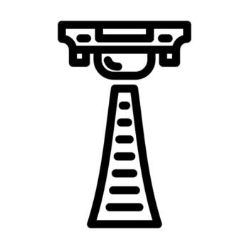 infrarrojo sensor módulo línea icono ilustración vector