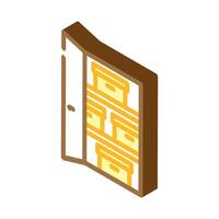 built storage isometric icon illustration vector