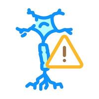 aplastic anemia disease color icon illustration vector