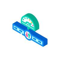 multi speed isometric icon illustration vector