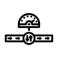 multi speed line icon illustration vector
