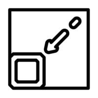 compact design for storage line icon illustration vector
