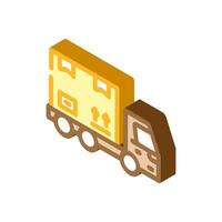 easy transport isometric icon illustration vector