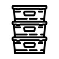 stackable design line icon illustration vector