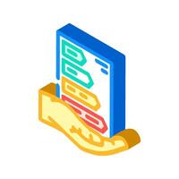 energy efficient isometric icon illustration vector