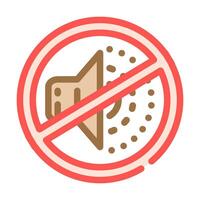 noise reduction color icon illustration vector