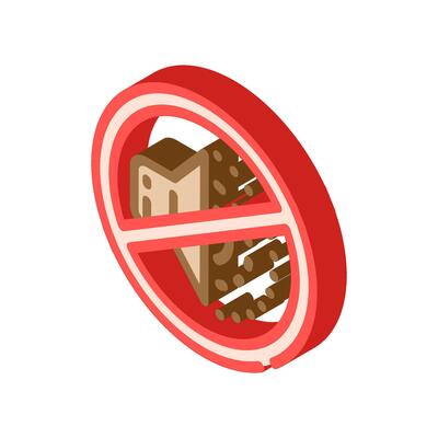 noise reduction isometric icon illustration