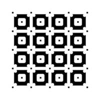 error correction quantum computer glyph icon illustration vector