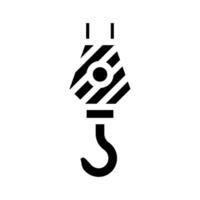 high load capacity glyph icon object vector