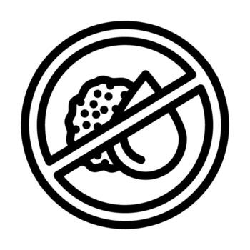 rust resistant line icon object vector