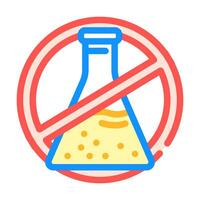 chemical free color icon object vector