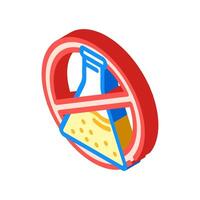 chemical free isometric icon object vector