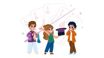 trick magic tricks hobby kid vector