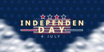 independence day united state 4th of july vector