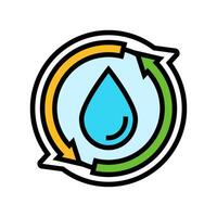 refillable color icon illustration vector