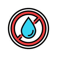 leakproof color icon illustration vector