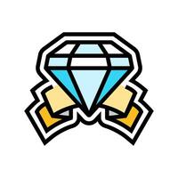 luxury finish color icon item vector