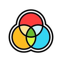 color options color icon symbol vector