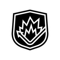 shockproof glyph icon object vector