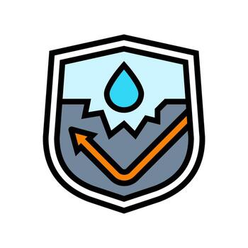 rust resistant color icon object vector