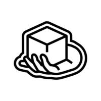 portable line icon illustration vector