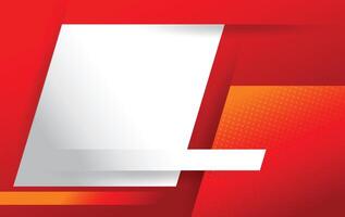 modern abstract red white gradient background design vector