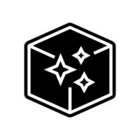 sleek design glyph icon illustration vector