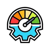 fast setup color icon illustration vector