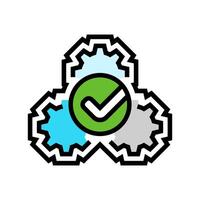 automatic function color icon illustration vector