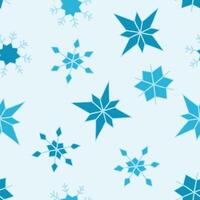 Snowflake Pattern Repeat Seamless for Wallpaper Background Cover Packaging vector
