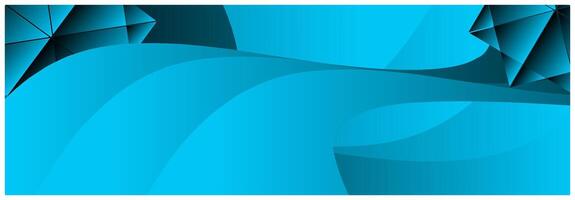 Abstract background with blue triangles. vector