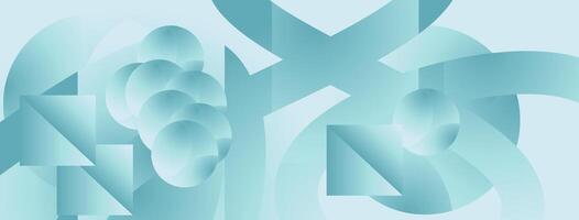 Abstract geometric background design vector
