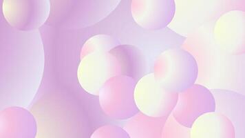 Abstract background with multicolored balls. vector
