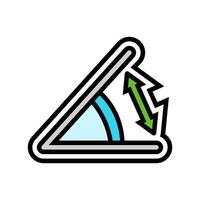 multi angle adjustment color icon illustration vector