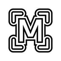 pre programmed modes line icon illustration vector