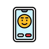 user friendly color icon illustration vector