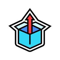 quick release color icon illustration vector