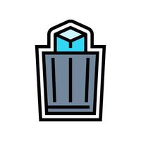 easy disposal color icon illustration vector