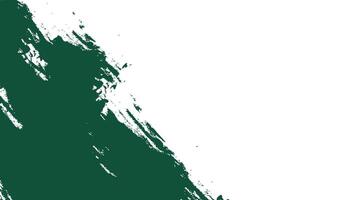 Dark green grunge texture, Isolated white background, Distressed background, Rough surface design vector