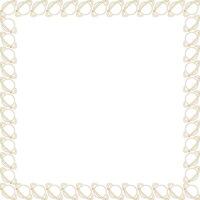 Saturn square frame. Hand drawn outer space template with empty space for your text. Astrology design vector