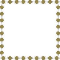 Saturn planet square frame. Hand drawn esoteric template with empty space for your text vector