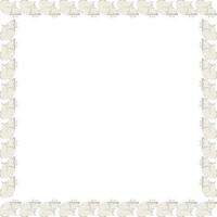 Kitty frame. Cute childish cartoon cat empty frame box vector