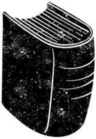 Artful of black books with a cosmic design on cover vector
